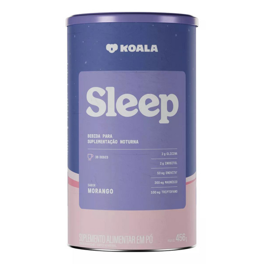 Koala Sleep Relaxamento Descanso Caffeine Army Morango 456g