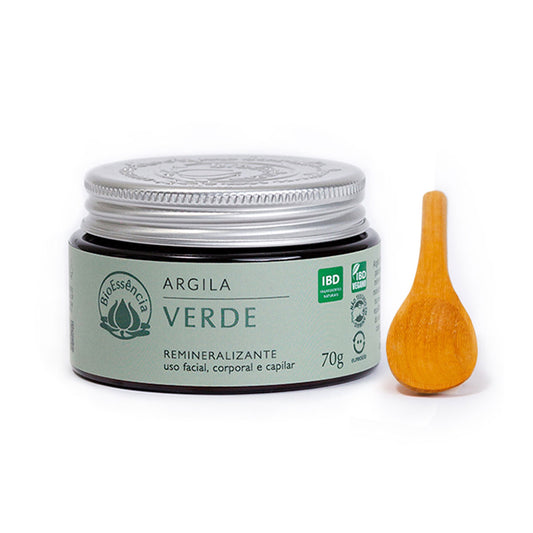 Máscara Facial de Argila BioEssência Verde