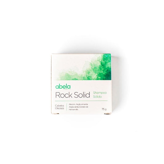 Shampoo Rock Solid Cabelos Oleosos Abela Cosmetics 75g