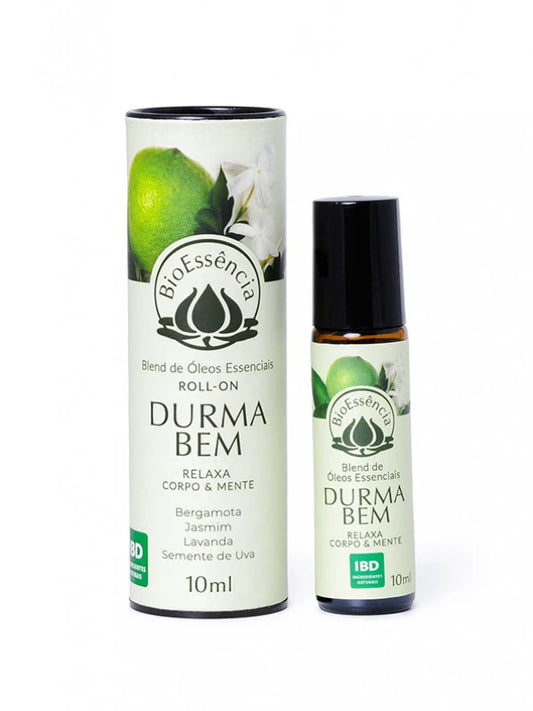 Blend Durma Bem Roll on Com Óleos Essenciais Natural 10ml BioEssência