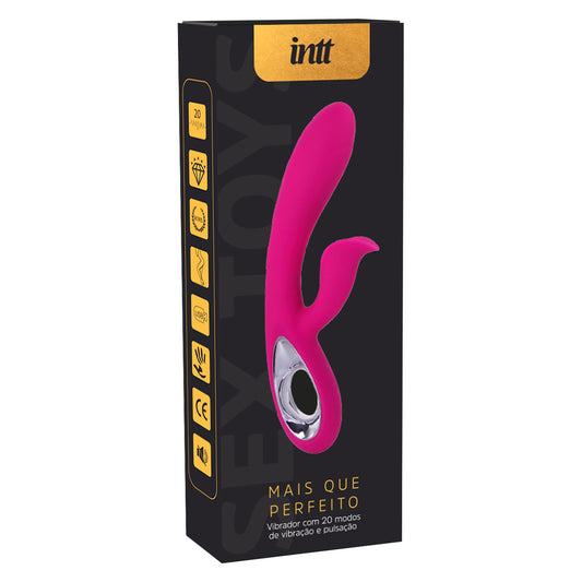 Vibrador Estimulador Mais que Perfeito 20 Vibrações Pink