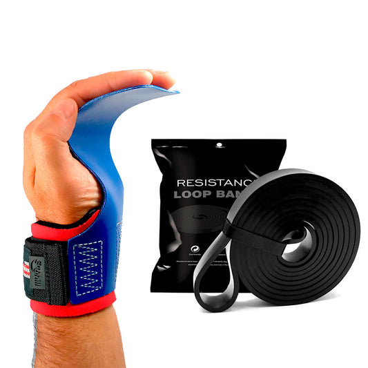 Kit Hand Grip Legacy Skyhill USA e Super Band Preto até 26kg