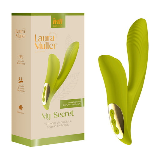 Vibrador My Secret By Laura Muller Intt Cosméticos 10 Modos