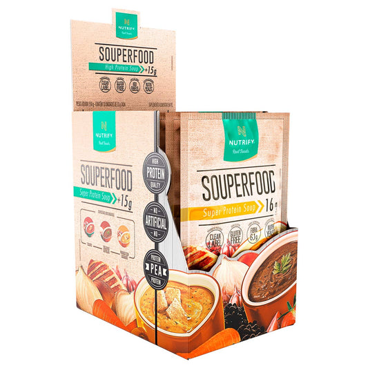 Souperfood Nutrify Sopa Proteica 10 Sachês de 35g