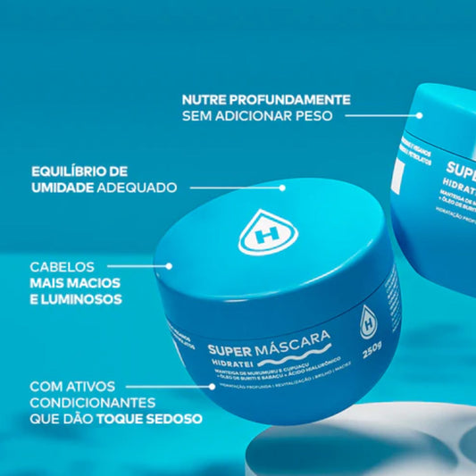 Super Máscara Hidratei Hidratação Profunda e Maciez 250g