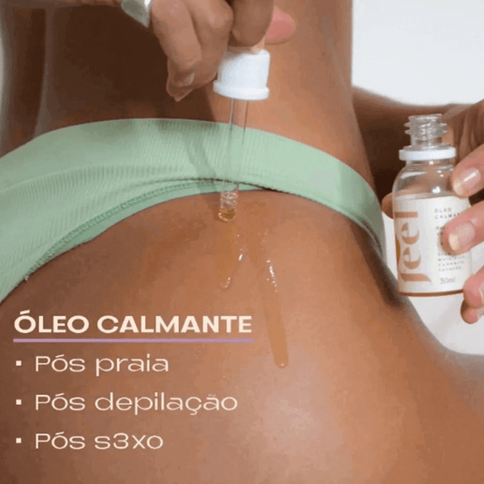 Óleo Calmante e Clareador Pós depilatório Íntimo 30ml Feel