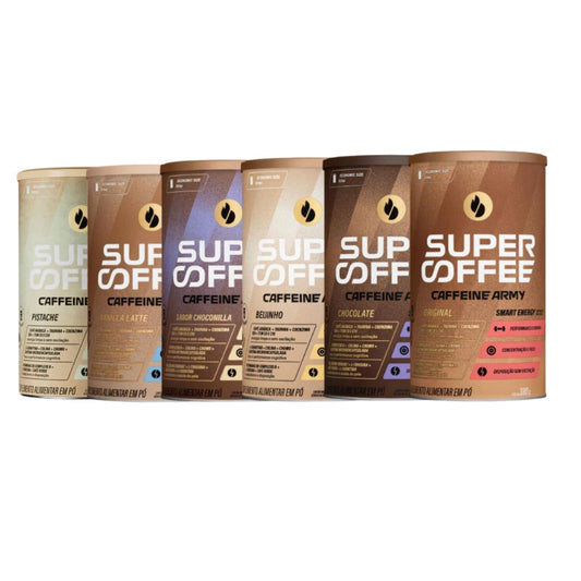 SuperCoffee 3.0 Pré Treino Foco e Energia Caffeine Army 380g