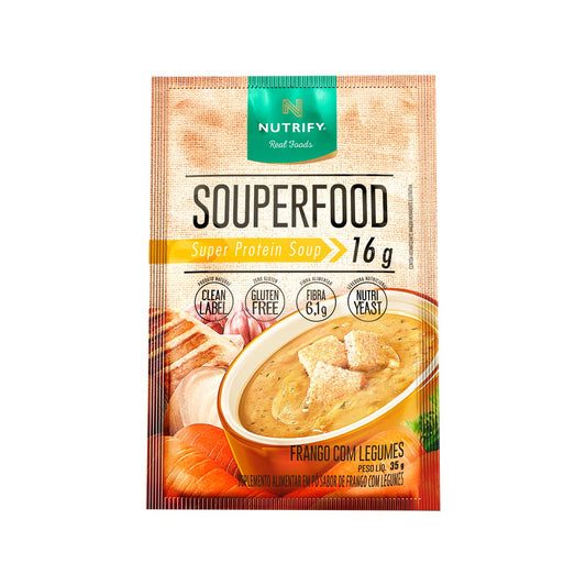 Souperfood Nutrify Sopa Proteica 10 Sachês de 35g