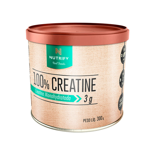 100% Creatine Nutrify Creatina Monohidratada 300g