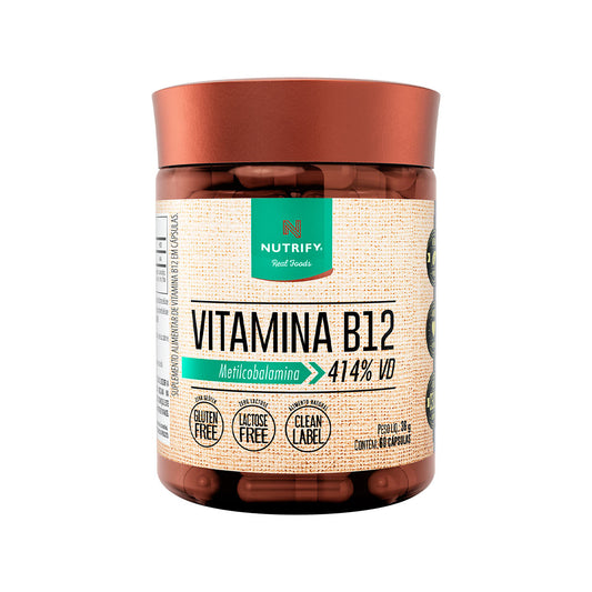 Vitamina B12 Nutrify 60 Cápsulas