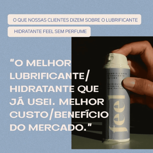 Lubrificante Hidratante Íntimo Femninoi Sem Perfume 50ml Feel