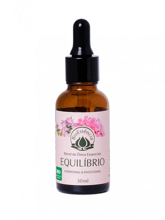 Blend Equilíbrio Com Óleos Essenciais Natural 30ml BioEssência