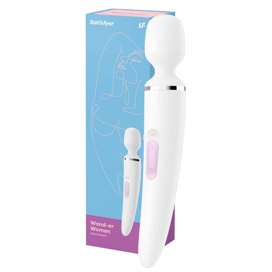 Massageador Corporal Varinha Mágica Satisfyer Wand-Er Women