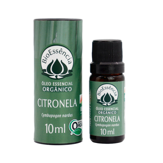 Óleo Essencial de Citronela Orgânico 10ml