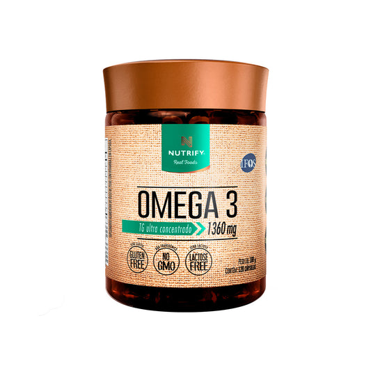 Ômega 3 Nutrify TG Ultra Concentrado 1360mg 60 Cápsulas