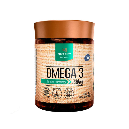 Ômega 3 Nutrify TG Ultra Concentrado 1360mg 120 Cápsulas