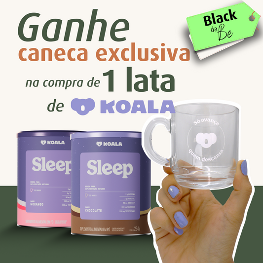 Koala Sleep Suplemento Relaxamento Descanso Caffeine Army 264g