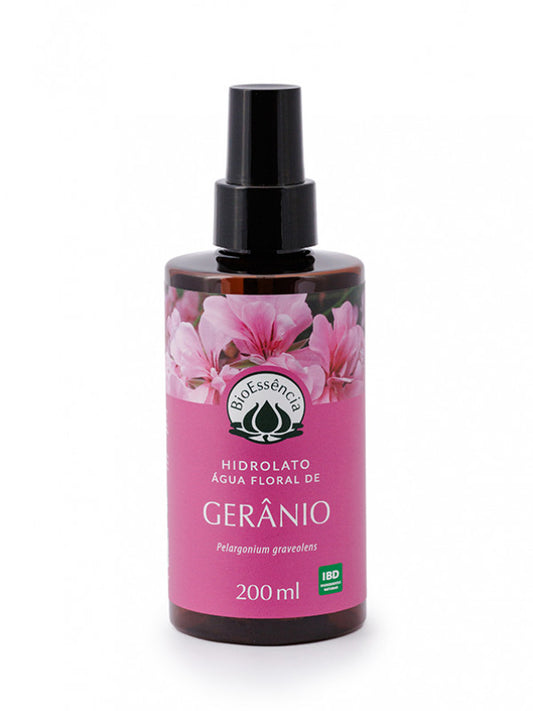 Hidrolato Água Floral de Gerânio Bioêssencia 200ml