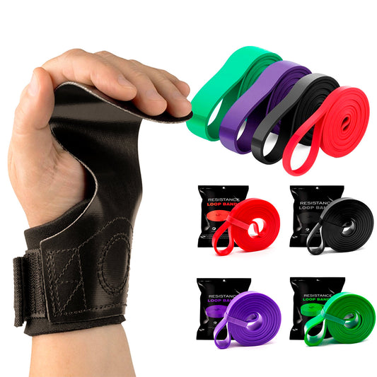 Kit Hand Grip Competition Skyhill e Super Bands Elásticos 4