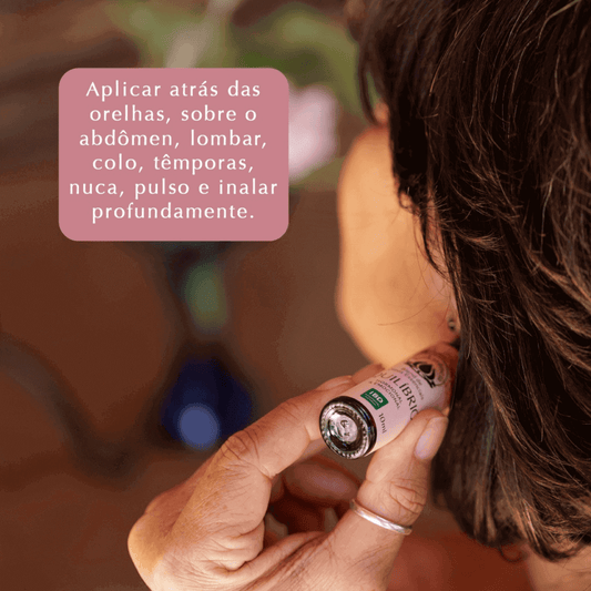 Blend Equilíbrio Roll on Com Óleos Essenciais Natural 10ml BioEssência