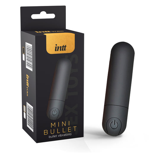 Vibrador Mini Bullet Sem Fio 10 Vibrações Recarregável Preto