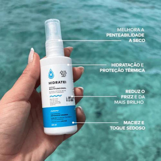 Mini Spray Leave-in Multifuncional Nutrição 60ml Hidratei