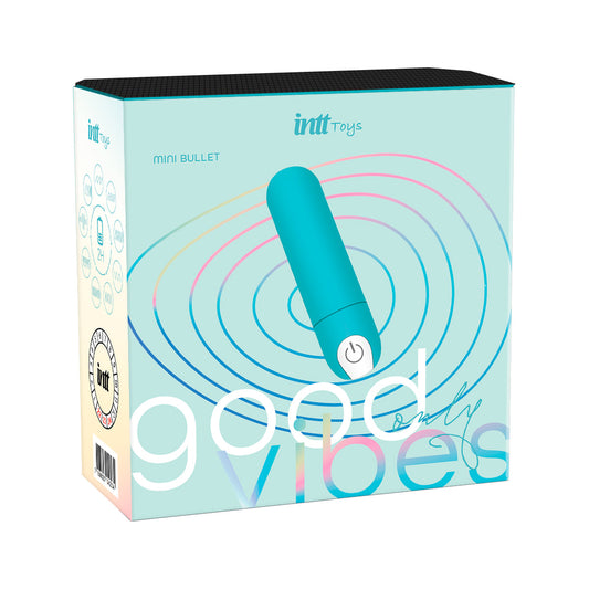 Vibrador Mini Bullet Sem Fio Good Vibes 10 Vibrações Azul